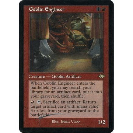 Goblin Engineer (Retro Frame) (Foil Etched) (MH1-016) - Modern Horizons Foil