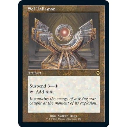 Sol Talisman (Retro Frame) (Foil Etched) (MH2-432) - Modern Horizons 2 Foil