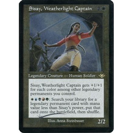 Sisay, Weatherlight Captain (Retro Frame) (Foil Etched) (MH1-006) - Modern Horizons Foil