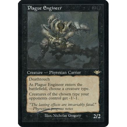 Plague Engineer (Retro Frame) (Foil Etched) (MH1-014) - Modern Horizons Foil