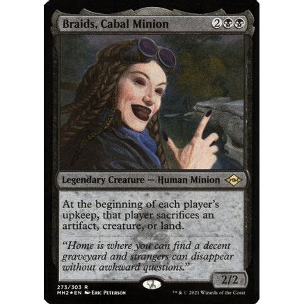 Braids, Cabal Minion (Foil Etched) (MH2-273) - Modern Horizons 2 Foil
