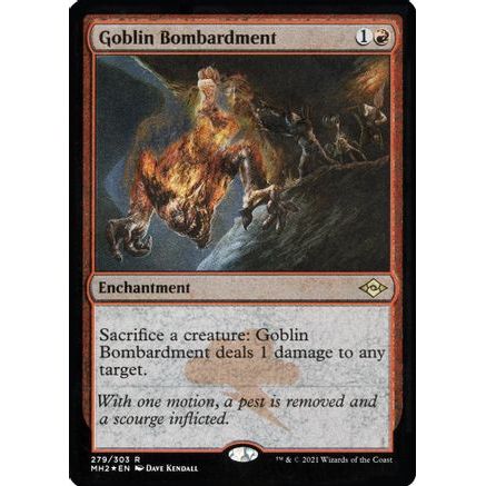 Goblin Bombardment (Foil Etched) (MH2-279) - Modern Horizons 2 Foil