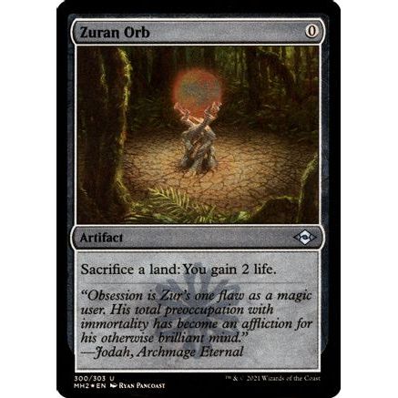 Zuran Orb (Foil Etched) (MH2-300) - Modern Horizons 2 Foil