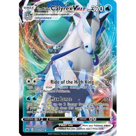 Ice Rider Calyrex VMAX 46/198 - SWSH06 Chilling Reign Holofoil