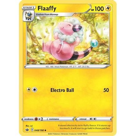 Flaaffy 48/198 - SWSH06 Chilling Reign Reverse Holofoil