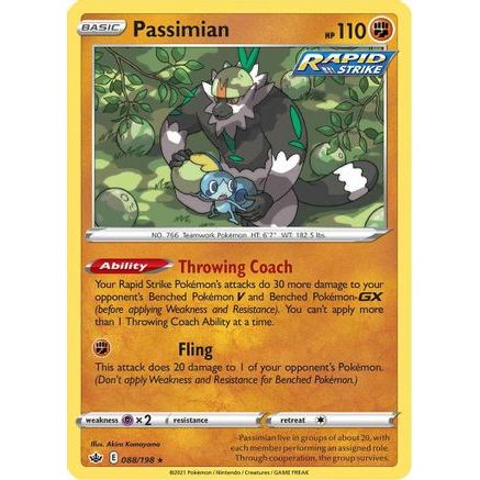 Passimian 88/198 - SWSH06 Chilling Reign