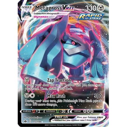 Metagross VMAX 113/198 - SWSH06 Chilling Reign Holofoil