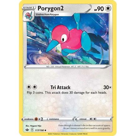 Porygon2 117/198 - SWSH06 Chilling Reign
