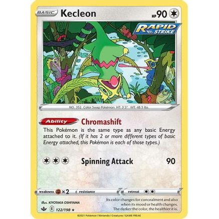 Kecleon 122/198 - SWSH06 Chilling Reign Reverse Holofoil