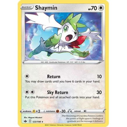 Shaymin 123/198 - SWSH06 Chilling Reign Holofoil