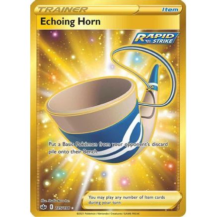 Echoing Horn (Secret) 225/198 - SWSH06 Chilling Reign Holofoil