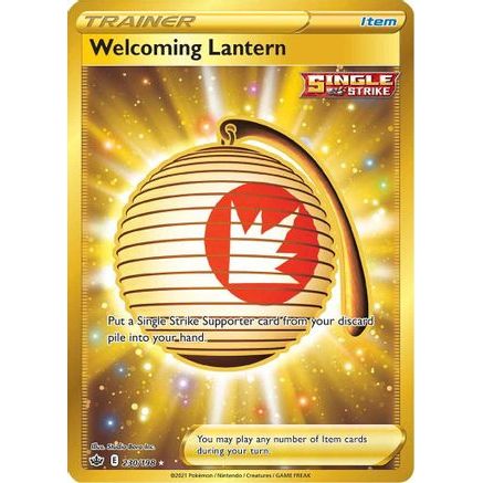 Welcoming Lantern (Secret) 230/198 - SWSH06 Chilling Reign Holofoil