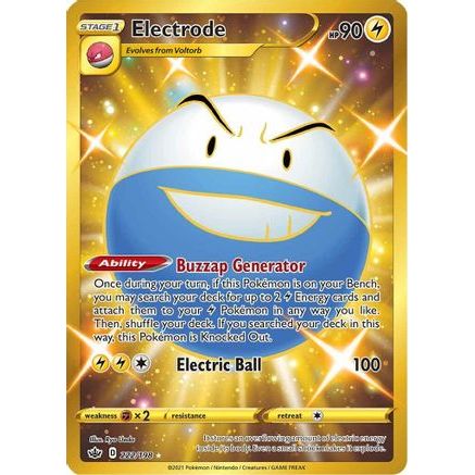 Electrode (Secret) 222/198 - SWSH06 Chilling Reign Holofoil