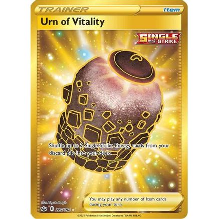 Urn of Vitality (Secret) 229/198 - SWSH06 Chilling Reign Holofoil