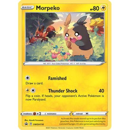 Morpeko - SWSH116 SWSH116/307 - SWSH Sword & Shield Promo Cards Holofoil