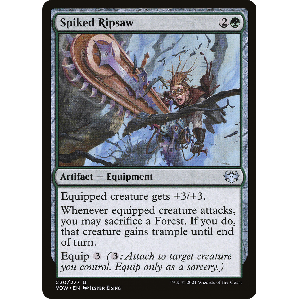 Spiked Ripsaw (VOW-220) - Innistrad: Crimson Vow
