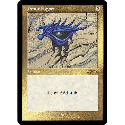 Dimir Signet (Foil Etched) (SLD-287) - Secret Lair Drop Series Foil