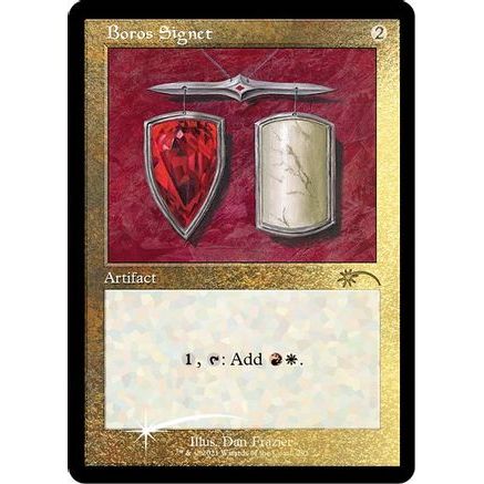 Boros Signet (Foil Etched) (SLD-291) - Secret Lair Drop Series Foil