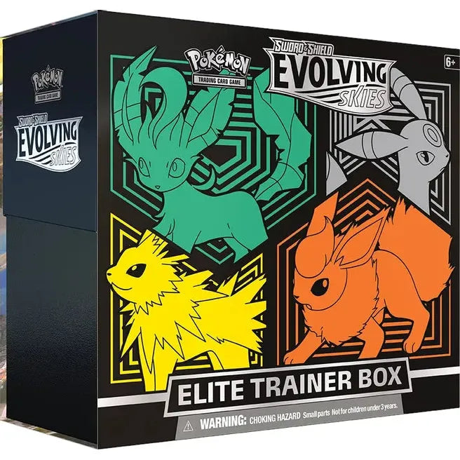 Pokemon: Evolving Skies Elite Trainer Box (Jolteon, Flareon, Umbreon & Leafeon)