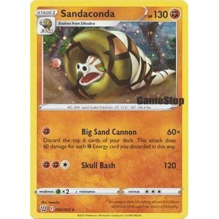 Sandaconda - 082/163 (Gamestop Exclusive) 82 - Miscellaneous Cards & Products Holofoil