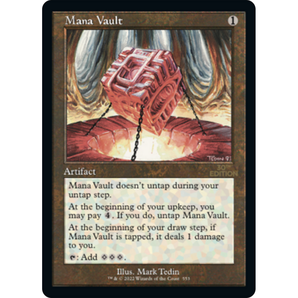 Mana Vault (Retro Frame) (30A-553) - 30th Anniversary Edition