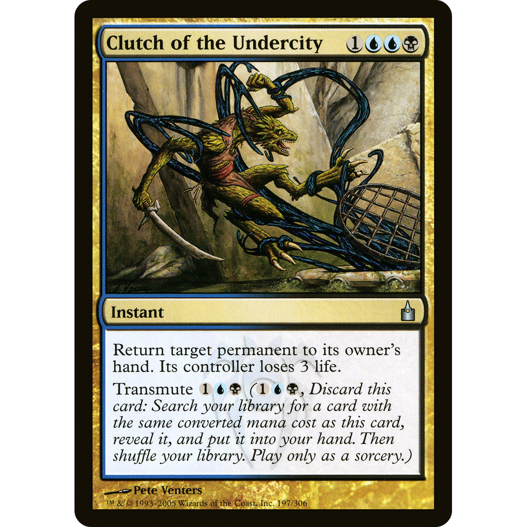 Clutch of the Undercity (RAV-197) - Ravnica: City of Guilds