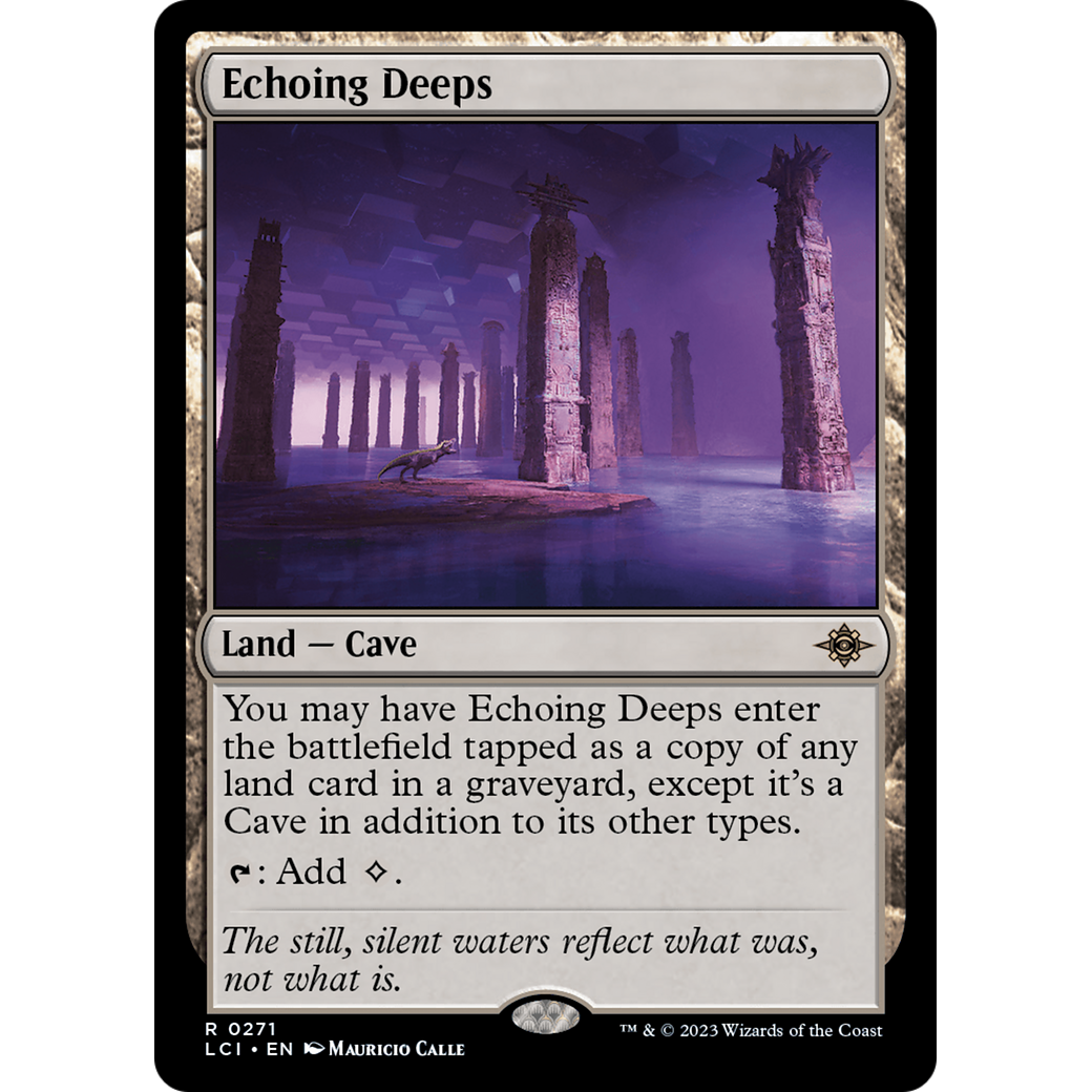 Echoing Deeps (LCI-271) - The Lost Caverns of Ixalan