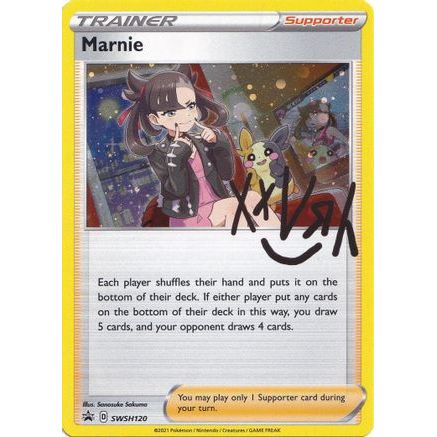 Marnie - SWSH120 SWSH120/307 - SWSH Sword & Shield Promo Cards Holofoil