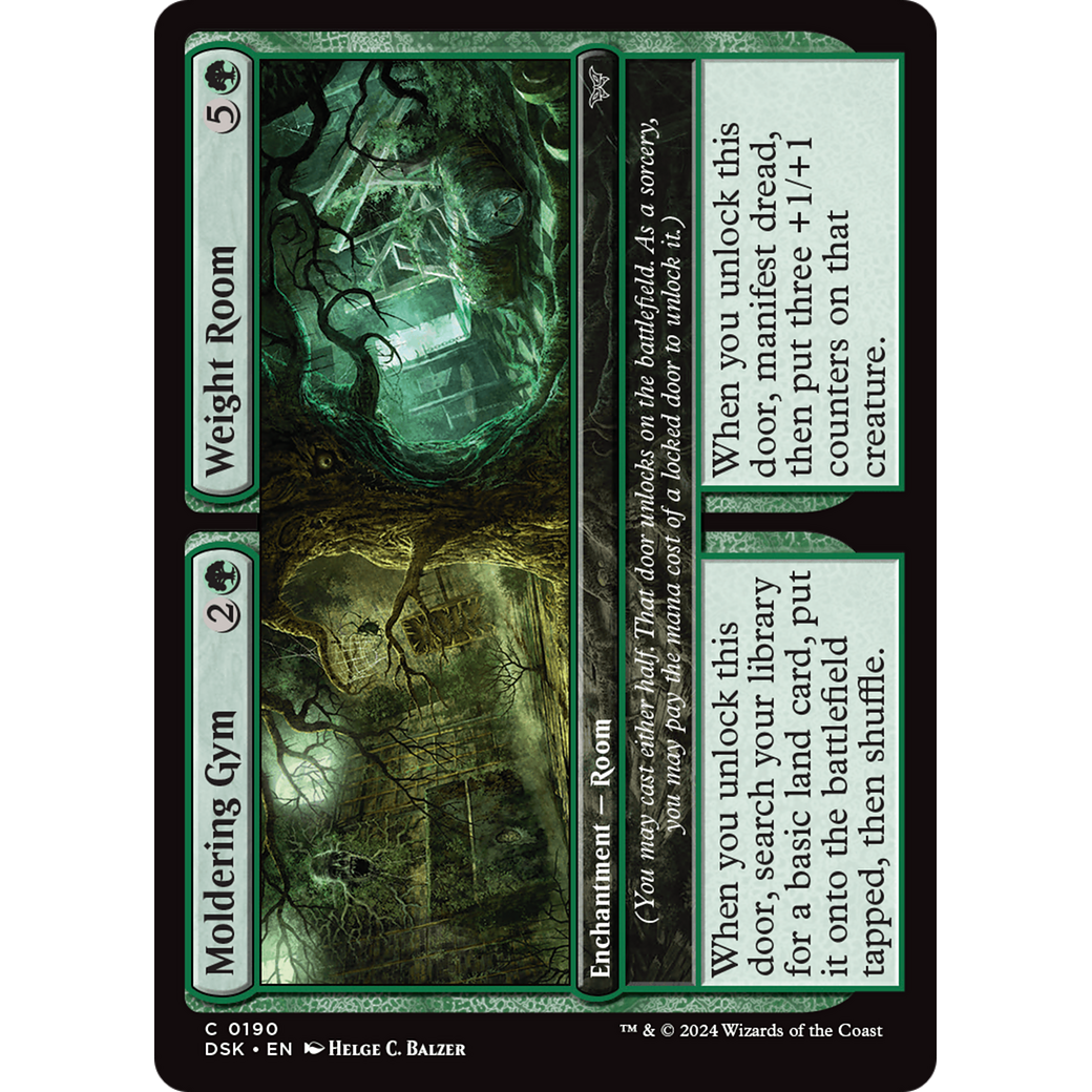 Moldering Gym // Weight Room (DSK-190) - Duskmourn: House of Horror