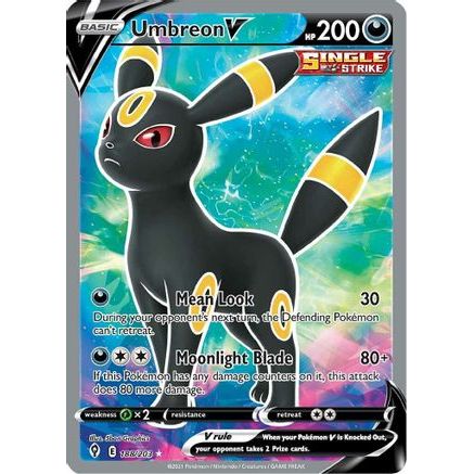 Umbreon V (Full Art) 188/203 - SWSH07 Evolving Skies Holofoil