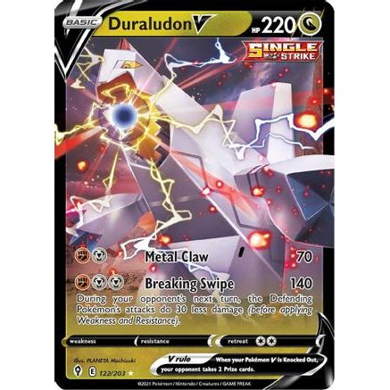 Duraludon V 122/203 - SWSH07 Evolving Skies Holofoil