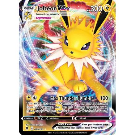 Jolteon VMAX 51/203 - SWSH07 Evolving Skies Holofoil