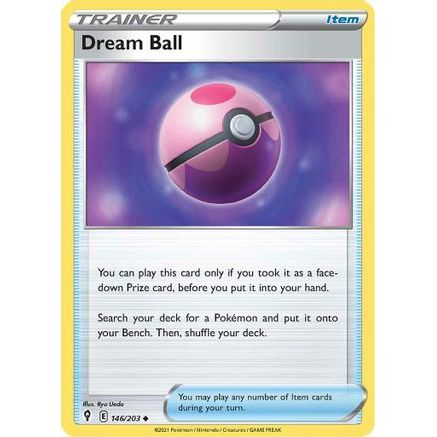 Dream Ball 146/203 - SWSH07 Evolving Skies Reverse Holofoil