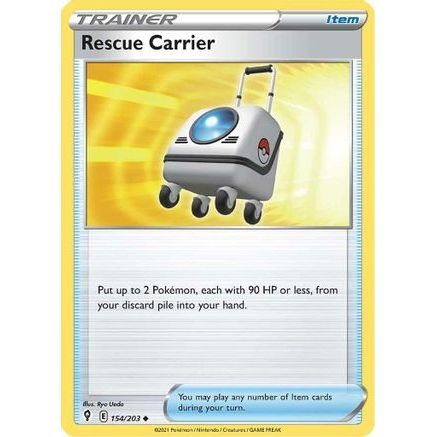 Rescue Carrier 154/203 - SWSH07 Evolving Skies Reverse Holofoil