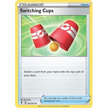 Switching Cups 162/203 - SWSH07 Evolving Skies
