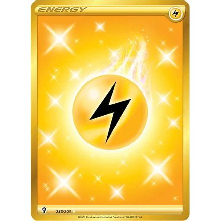 Lightning Energy (Secret) 235/203 - SWSH07 Evolving Skies Holofoil