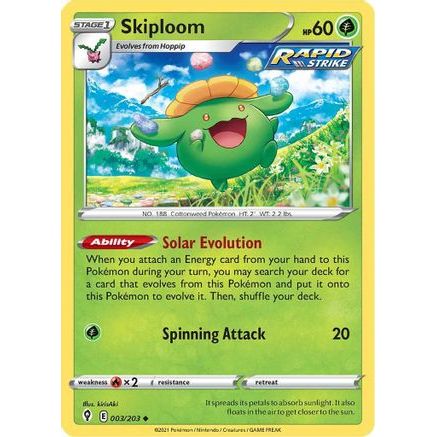 Skiploom 3/203 - SWSH07 Evolving Skies