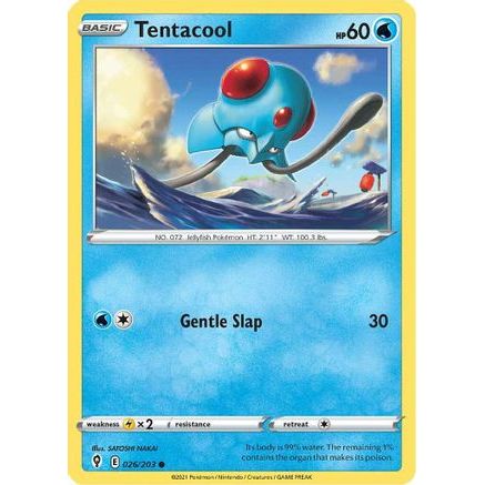 Tentacool 26/203 - SWSH07 Evolving Skies