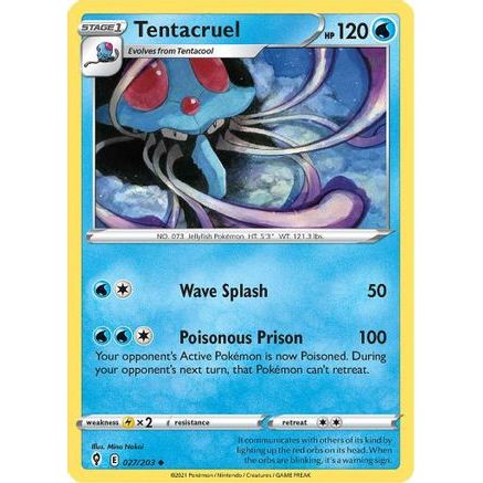 Tentacruel 27/203 - SWSH07 Evolving Skies