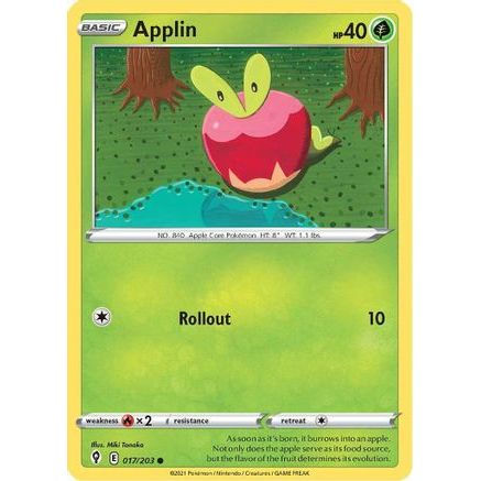 Applin 17/203 - SWSH07 Evolving Skies Reverse Holofoil