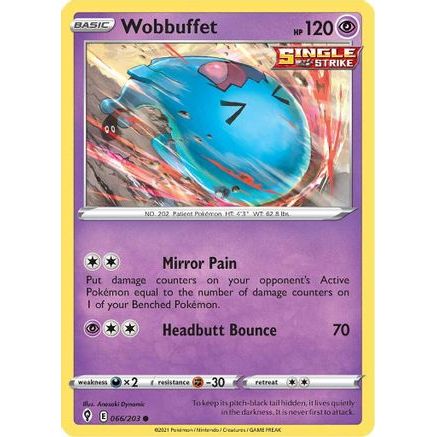 Wobbuffet 66/203 - SWSH07 Evolving Skies