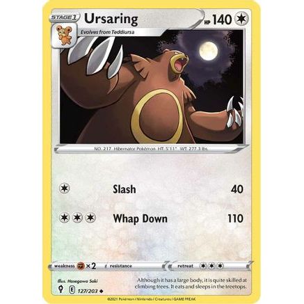 Ursaring 127/203 - SWSH07 Evolving Skies