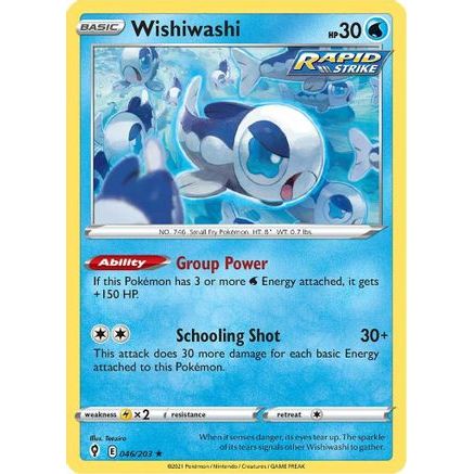 Wishiwashi 46/203 - SWSH07 Evolving Skies