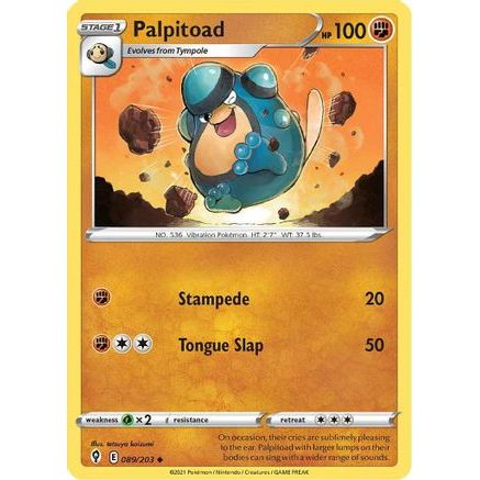 Palpitoad 89/203 - SWSH07 Evolving Skies