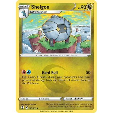 Shelgon 108/203 - SWSH07 Evolving Skies