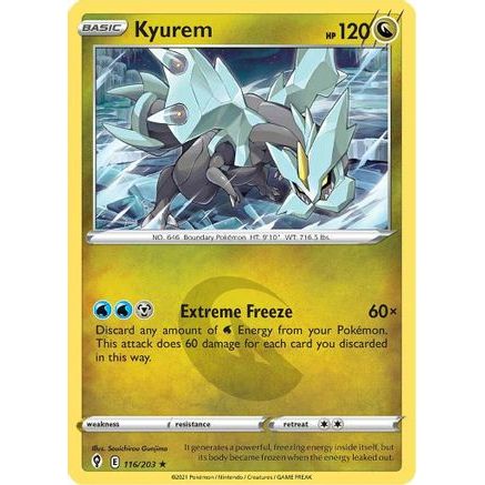 Kyurem 116/203 - SWSH07 Evolving Skies Reverse Holofoil