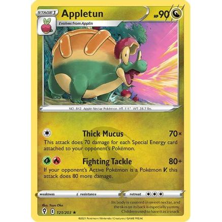 Appletun 121/203 - SWSH07 Evolving Skies