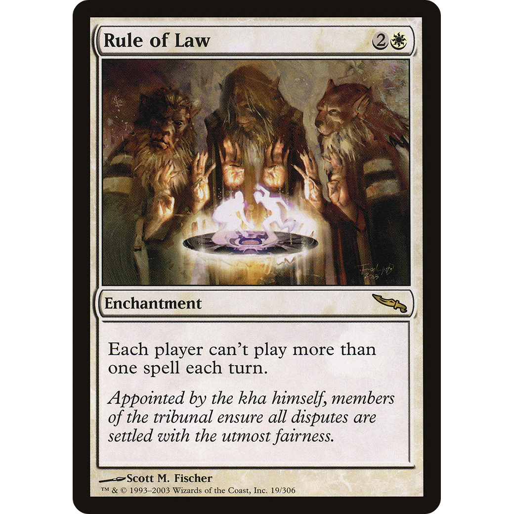 Rule of Law (MRD-019) - Mirrodin