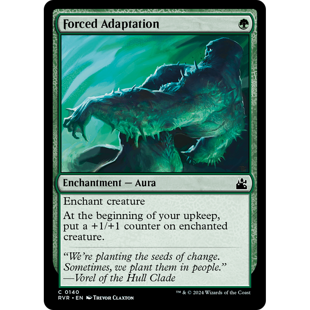 Forced Adaptation (RVR-140) - Ravnica Remastered Foil