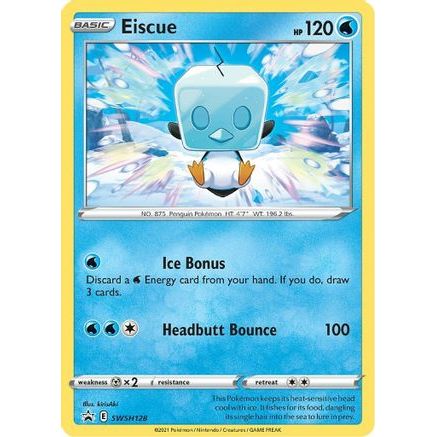 Eiscue - SWSH128 SWSH128/307 - SWSH Sword & Shield Promo Cards Holofoil